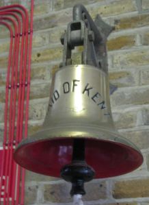 Maid of Kent Bell at Dover Transport Museum.