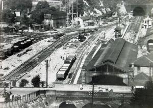 Priory Station prior to alterations in the 1930s