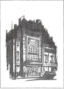 Granada Gala Opening Front Cover of programme 8 January 1930, Eveline Robinson Granada Gala Opening Front Cover of programme 8 January 1930, Eveline Robinson