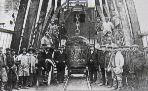 Snowdown Colliery First Hoppit of Coal raised 19 November 1912