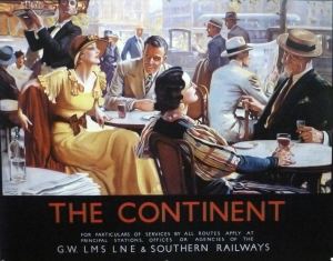 Southern Railways Continental advert - Severn Valley Railway