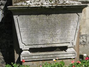Bass family sarcophagus - St Mary's Churchyard
