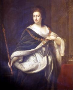  Anne Queen - before 1713 - Godfrey Kneller(1646-1723) Oil on Canvas - Dover Museum