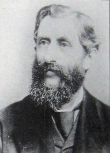 Radford Evans (1836-1912) of River Paper Mill and a founder of the River Co-operative Society. Joe Harman