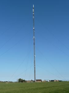 Hougham mast came into service 1960. Alan Sencicle 2012