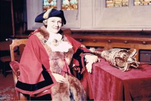Dorothy Bushell - Dover's first lady Mayor 1960-61 - Courtesy of Fr. Peter Sherred