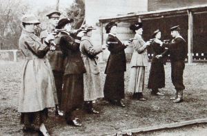 Women's Royal Navy Reserve in training. Doyle Collection