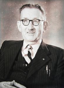 Norman Sutton Vice Chairman of the Dover & Folkestone Building Society - Courtesy of Terry Sutton
