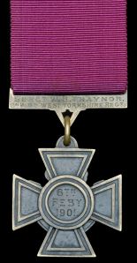 Bill Traynor's Victoria Cross.  Dix Noonan Webb Ltd