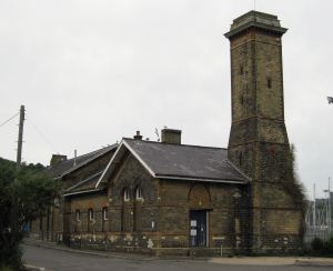 Remains of Harbour Station today. LS 2010