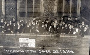  Election 15.01.1910  Montague Bradley-v-George Wyndham. Dover Museum