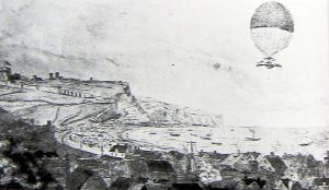 Blanchard and Jeffries Channel Crossing, Friday 7 January 1785.