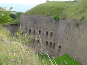 Caponnieres, Drop Redoubt - Western Heights. Caponnieres, Drop Redoubt - Western Heights.
