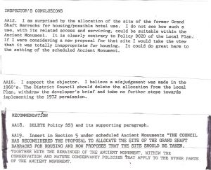 Western Heights Local Plan Inquiry 1992 - extract from the Inspector's Report Western Heights Local Plan Inquiry 1992 - extract from the Inspector's Report