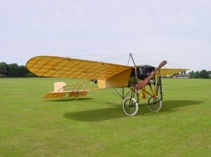 Blériot No XI Replica plane. Duke of York's School fields - 2009