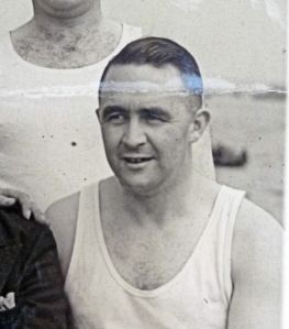 Bob Forsyth as a member of the Tyneside Rowing Team - thanks to Jim Forsyth