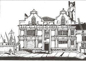 Custom House built by John Minet Fector in 1809. Lynn Candace Sencicle Custom House built by John Minet Fector in 1809. Lynn Candace Sencicle