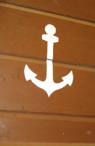 Train Ferry logo - on Railway rolling stock. York Museum 2010 Train Ferry logo - on Railway rolling stock. York Museum 2010