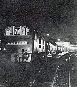 Train Ferry - Night Ferry c 1960s. Courtesy of Dover Harbour Board Train Ferry - Night Ferry c 1960s. Courtesy of Dover Harbour Board