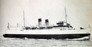 Twickenham Ferry twin-screw, 2,839 tons gross, built as part of Southern Railways train-ferry fleet.