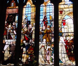 Henry III confirming the Charter of the Maison Dieu AD 1227