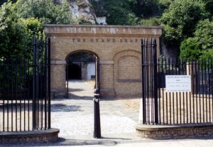 Grand Shaft, Snargate Street Entrance. Dover Museum Grand Shaft, Snargate Street Entrance. Dover Museum