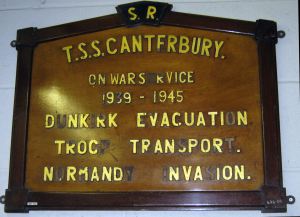 Canterbury - War Service. York Rail Museum