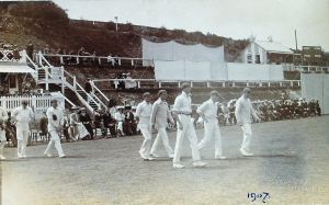 Crabble Athletic Ground - Cricket 1907. Courtesy of Dover Library