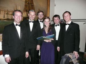 Dover Choral Society's music director Steve yarrow, second from the leaft, with soloists Michael Solomon Williams, Samuel Queen, Jenni Harper, Gordon Waterson and James Priest. Graham Tutthill 2013 Dover Choral Society's music director Steve yarrow, second from the leaft, with soloists Michael Solomon Williams, Samuel Queen, Jenni Harper, Gordon Waterson and James Priest. Graham Tutthill 2013