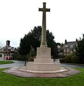 Duke of York's Grand Memorial Cross to the 247 old boys killed during World War I. Following World War II, the names of former pupils killed were added. 