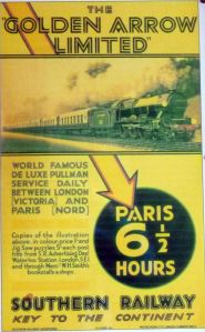 Golden Arrow Poster. East Lancashire Railway 2011