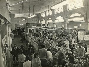 Interior of the Market Hall c1960s - Kent Photos. Dover Museum Interior of the Market Hall c1960s - Kent Photos. Dover Museum