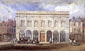 Market Hall 1846, Dover Museum was on the upper floor. Dover Museum