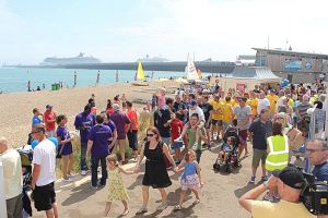  Seafront on Regatta weekend 2013. DHB