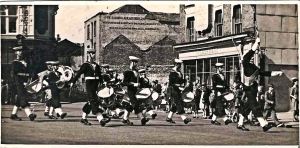  Sea Cadets Market Square c 1947-8. Courtesy of TS Lynx.