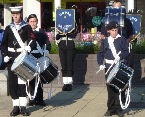 Dover Sea Cadets Market Square summer 2013