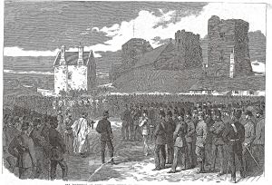 Church Service at the Castle. Illustrated London News 10.04.1869. Dover Library Church Service at the Castle. Illustrated London News 10.04.1869. Dover Library