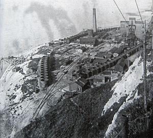 Dover Colliery opened on the site of the first Channel Tunnel now Samphire Hoe. Bob Hollingsbee Collection