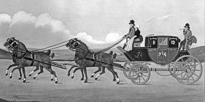 Dover Mail Coach - Hollingsbee collection Dover Museum