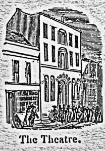 Royal Theatre, Snargate Street. Rigden 1844