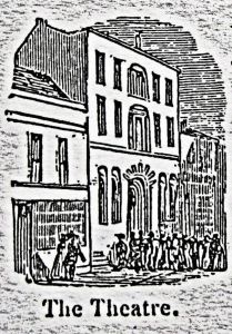 Theatre Royal 33-34 Snargate Street opened on 22 November 1790. Rigden 1844