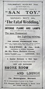 Theatre Royal, Snargate Street - Programme 1893
