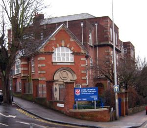 Former Dover Boys' County School now Dover Girls' Grammar School, Frith Road. LS 2013