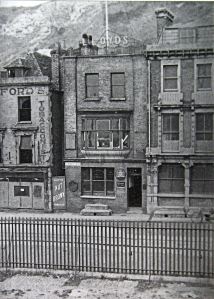 Strond Street, close to Granville dock, 1945, showing war damage. Thanks to David Ryeland
