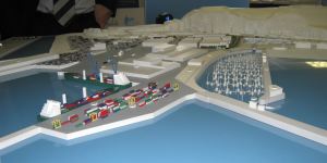 Western Docks - model of proposal 2014