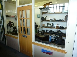 Greenstreet bootmakers shop, Bench Street, mock-up at Dover Transport Museum. AS 2014
