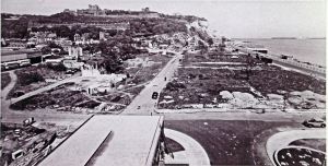 The prepared ground for what became the Gateway Flats.  Courtesy of David G Atwood.