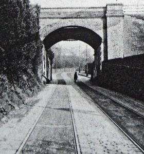 Crabble Road Railway Bridge, River demolished c 1936