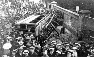 Crabble Road Tram Accident 19 August 1917. Dover Museum