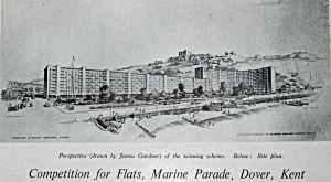 Gateway Flats - Winning design by Roger K Pullen and Kenneth Dalglish October 1953. Thanks to Richard Barwick